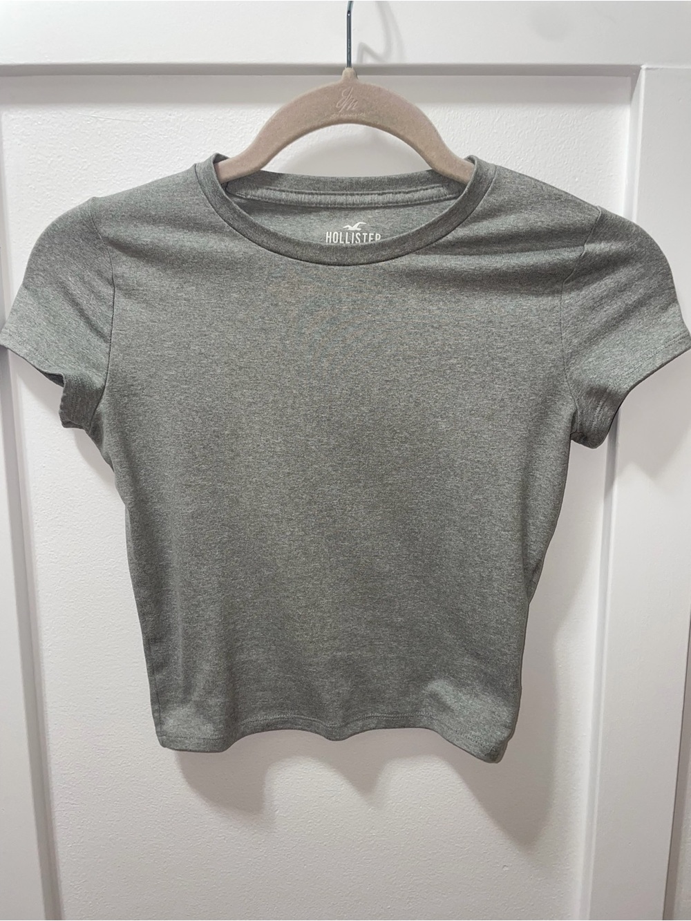 Hollister Olive Green Crewneck Short Sleeve Tee